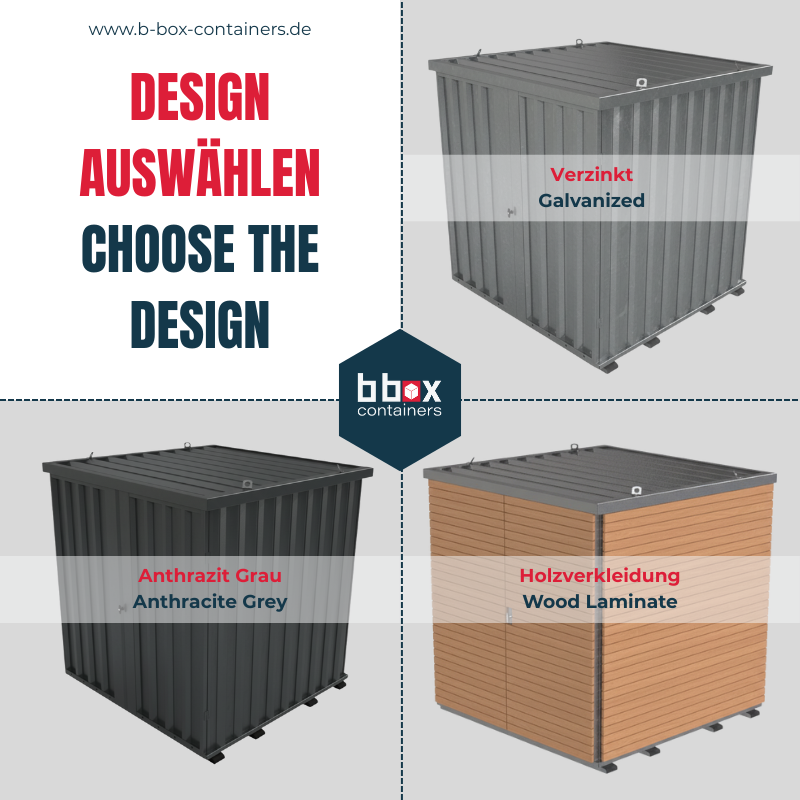 Verkaufscontainer S-QBC S - 2m x 2m