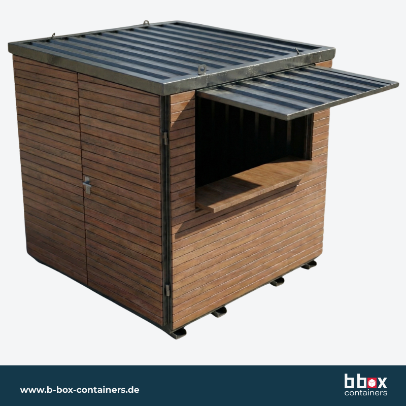 Verkaufscontainer S-QBC S - 2m x 2m
