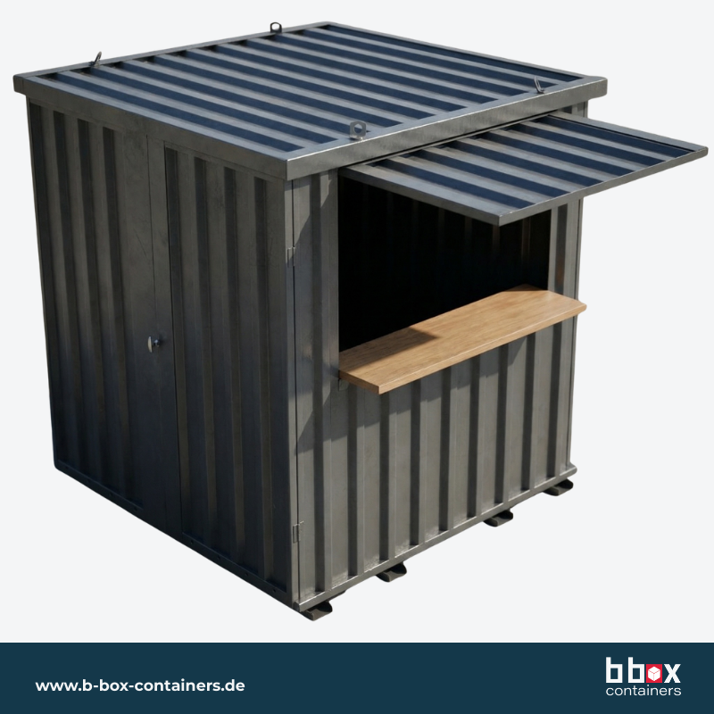 Verkaufscontainer S-QBC S - 2m x 2m